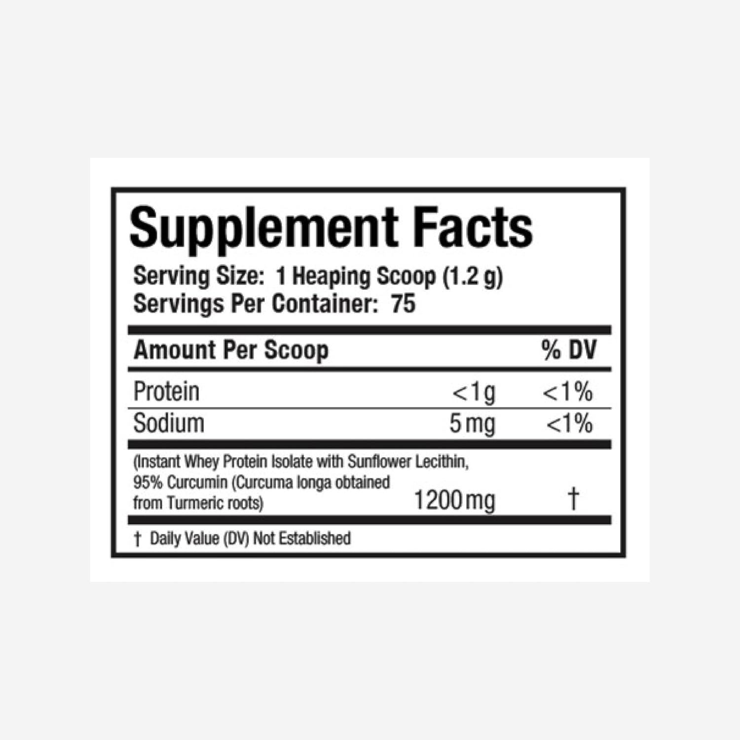 Organic Turmeric BioSoluble Curcumin Bulk Powder for Joint & Muscle Support - 90g