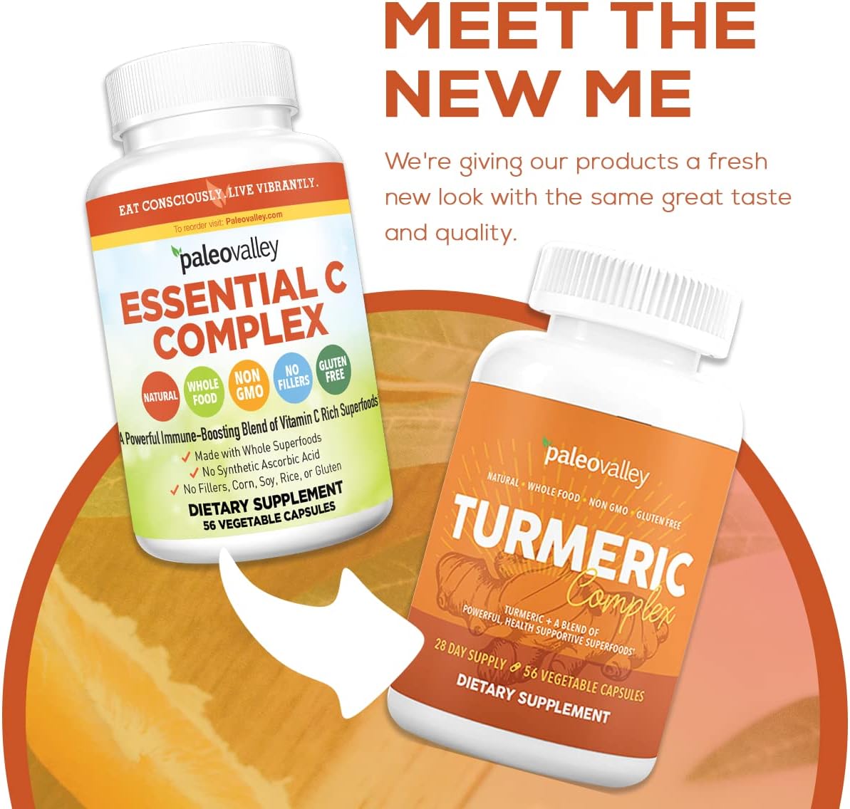 Organic Turmeric Complex with Superfoods - 56 Vegetarian Capsules for Joints, Immunity, Brain & Heart