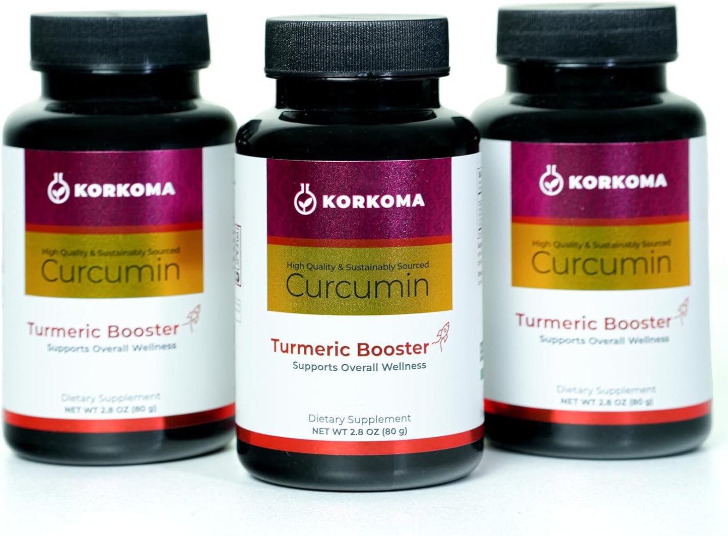 Organic Turmeric Superfood with Curcumin Extract - Boosts Immune System, Promotes Healthy Skin & Well-Being