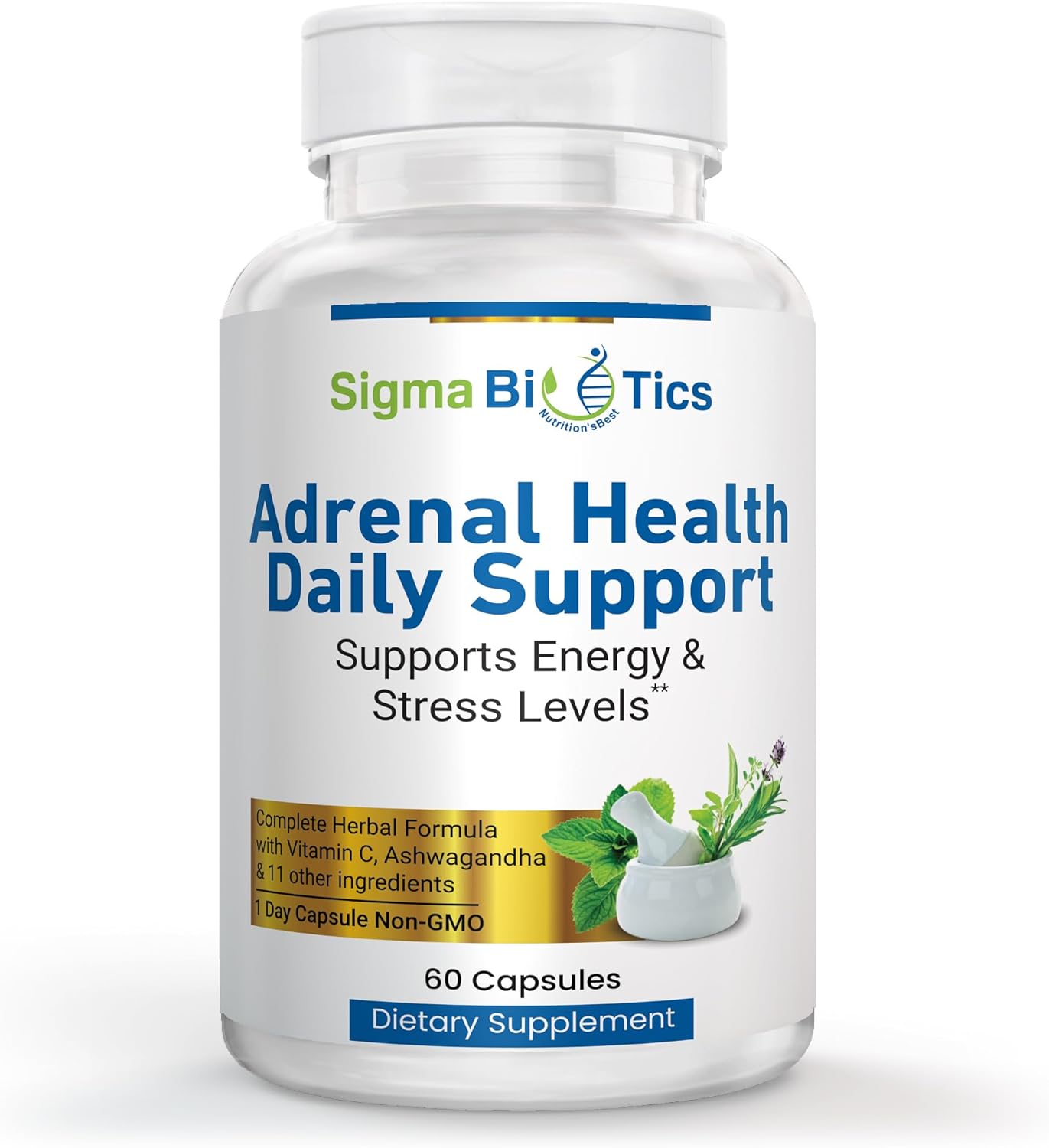 Organic Turmeric Supplement for Joint, Immune, and Adrenal Health - SigmaBiotics