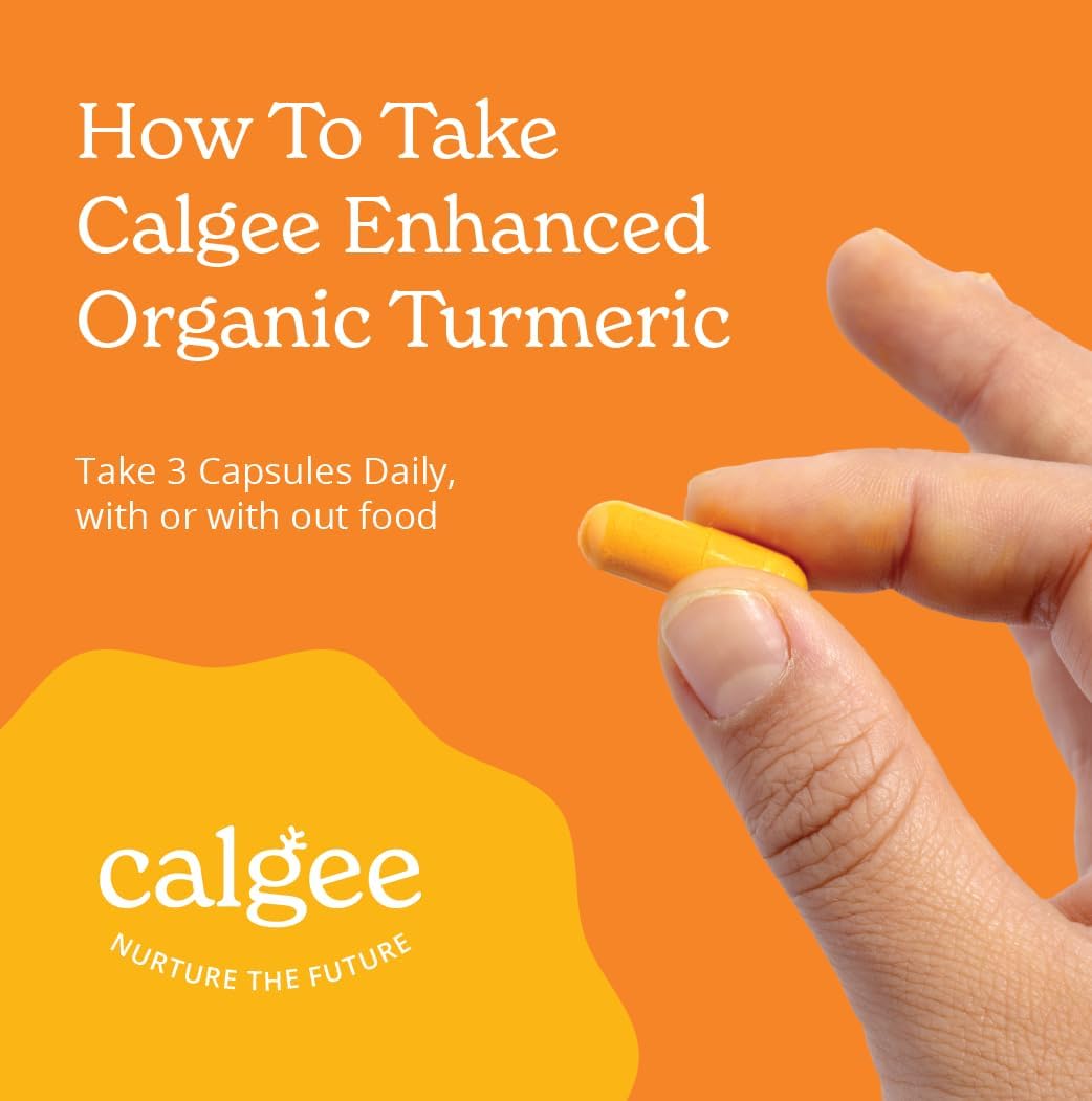 Organic Turmeric & Vegan Omega-3 Bundle - 2 Pack, USDA Certified