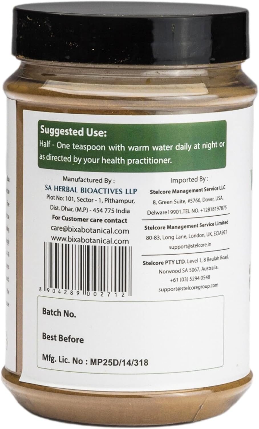 Organic Valerian Root Powder 200g - Gluten-Free, Non-GMO, Vegan Sleep Support