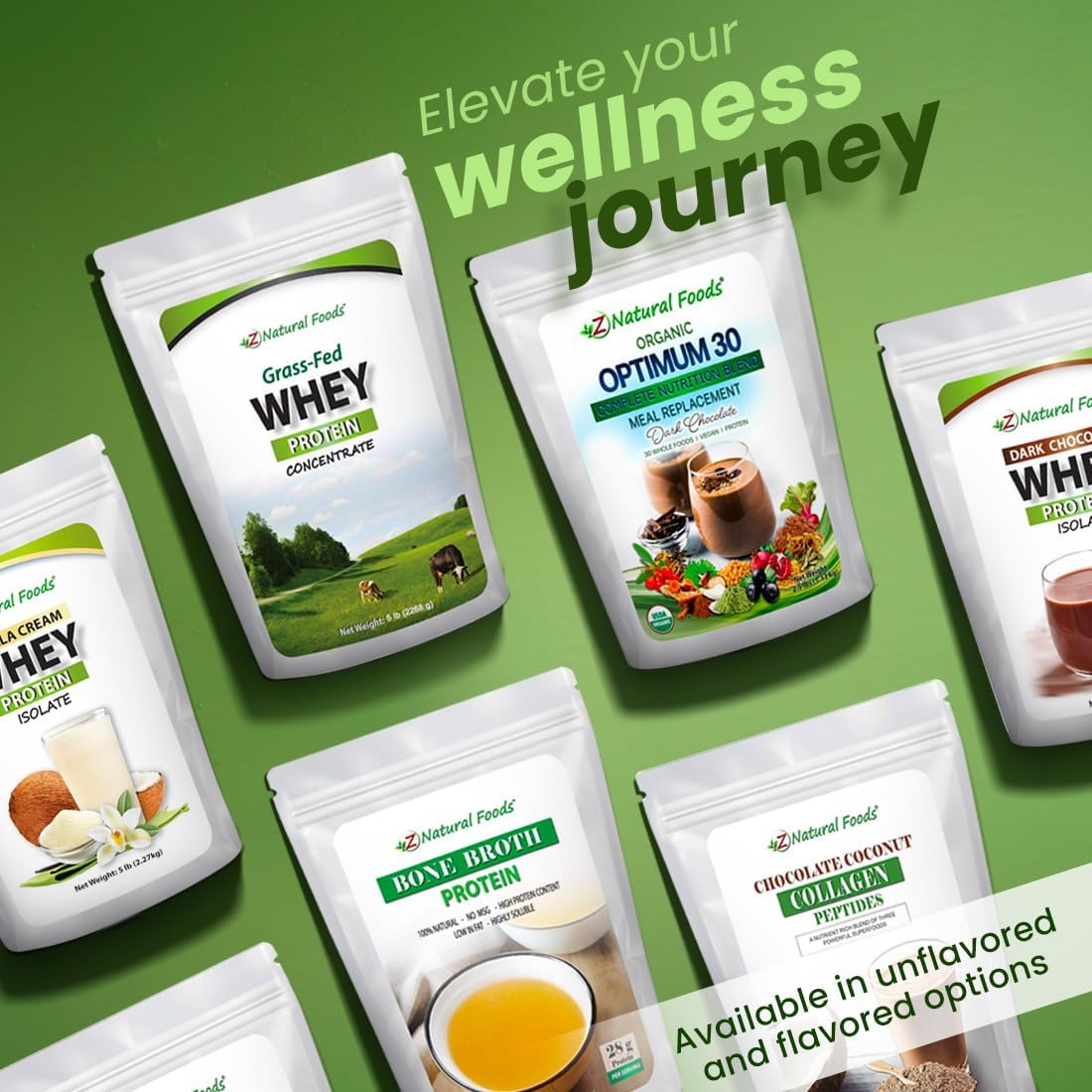 Organic Vanilla Cream Vegan Protein Powder - 1 lb, All Natural & Non-GMO Vegan Supplement