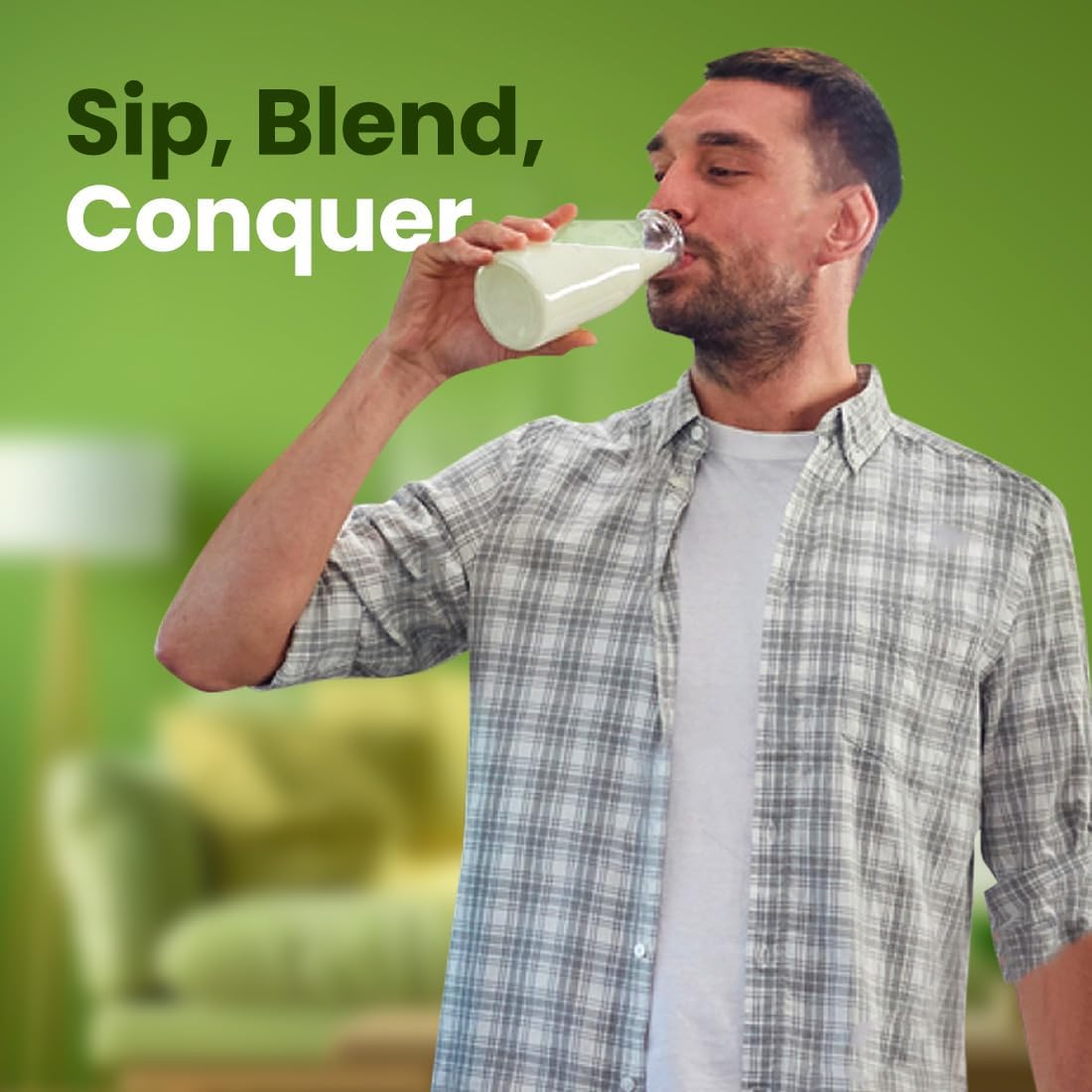 Organic Vanilla Cream Vegan Protein Powder - 1 lb, All Natural & Non-GMO Vegan Supplement