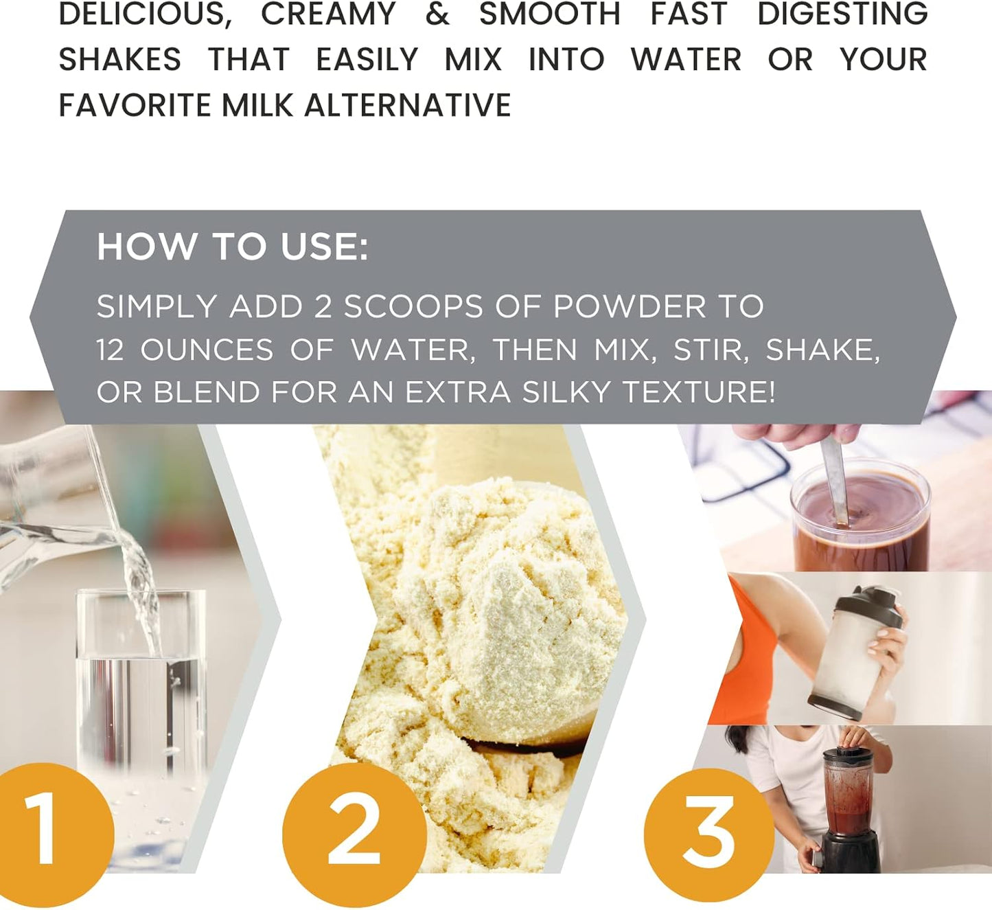 Organic Vanilla Plant Protein Powder for Men & Women - Vegan, Keto, Low Carb, Gluten-Free, Dairy-Free, Low Fodmap - 25g Protein, 27 Servings - Clean Ingredients - 33oz Package