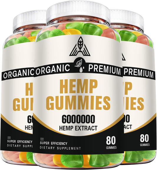 Organic Vegan DriRaych Gummies with Omega 3 6 9 and Vitamins - 1122039