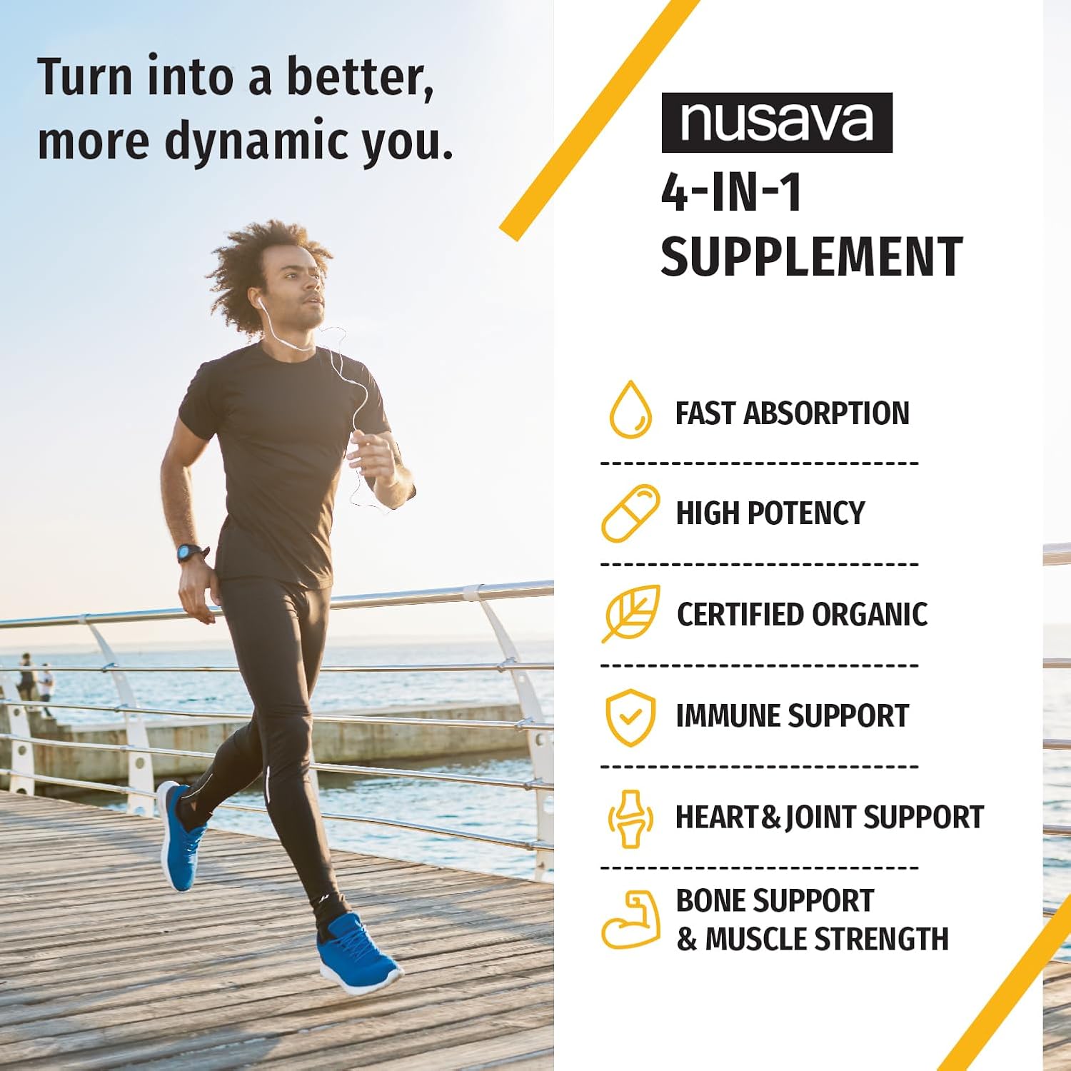 Organic Vitamin D3 K2 Drops with MCT Oil (2 Pack) - 5000 IU, Omega 3, Non-GMO, Faster Absorption - Unflavored Liquid Supplement