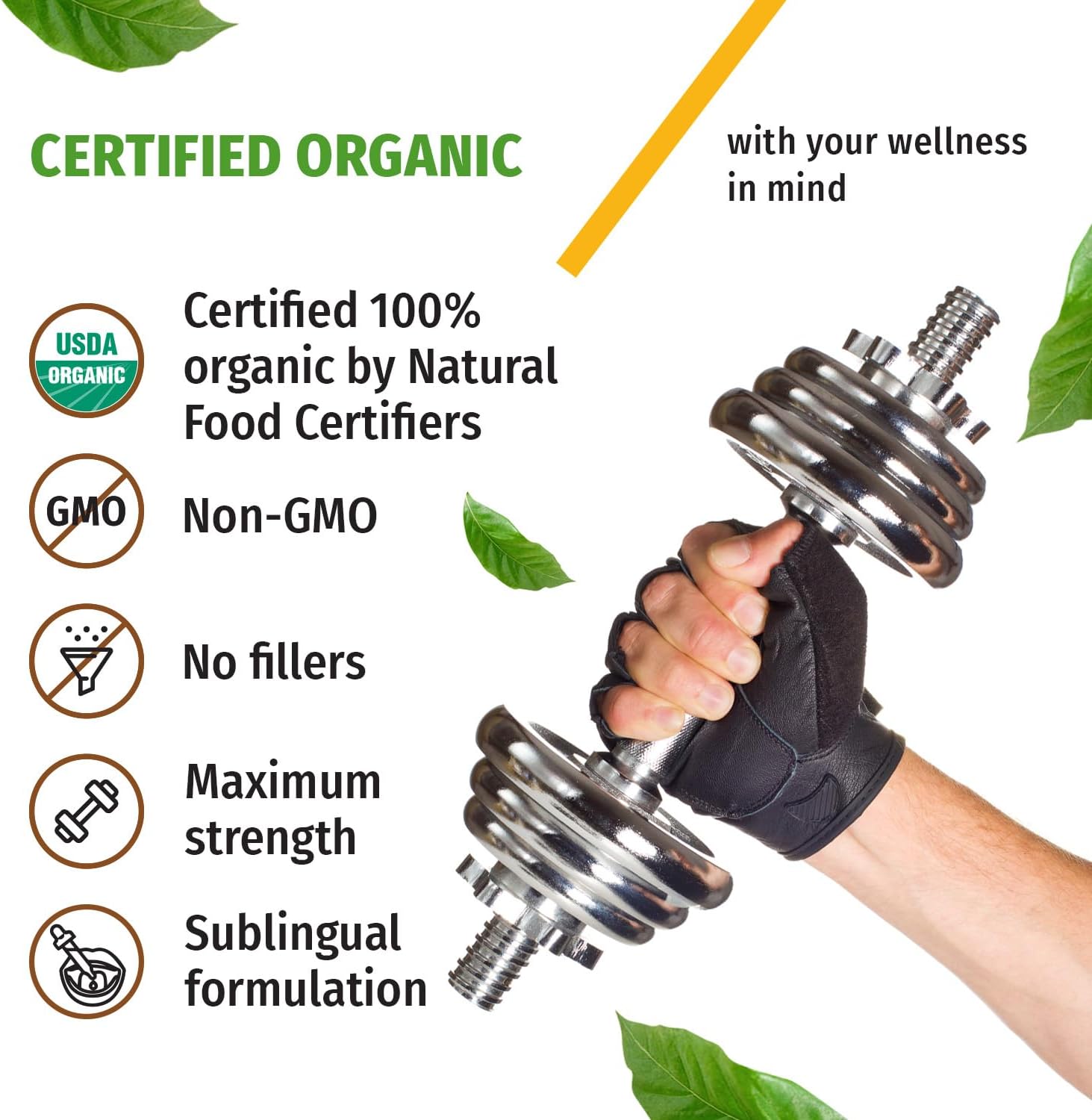 Organic Vitamin D3 K2 Drops with MCT Oil (2 Pack) - 5000 IU, Omega 3, Non-GMO, Faster Absorption - Unflavored Liquid Supplement