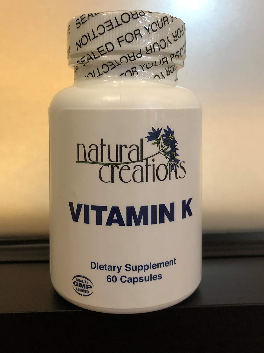 Organic Vitamin K Supplement for Natural Health and Wellness - Pure Vitamin K Formula
