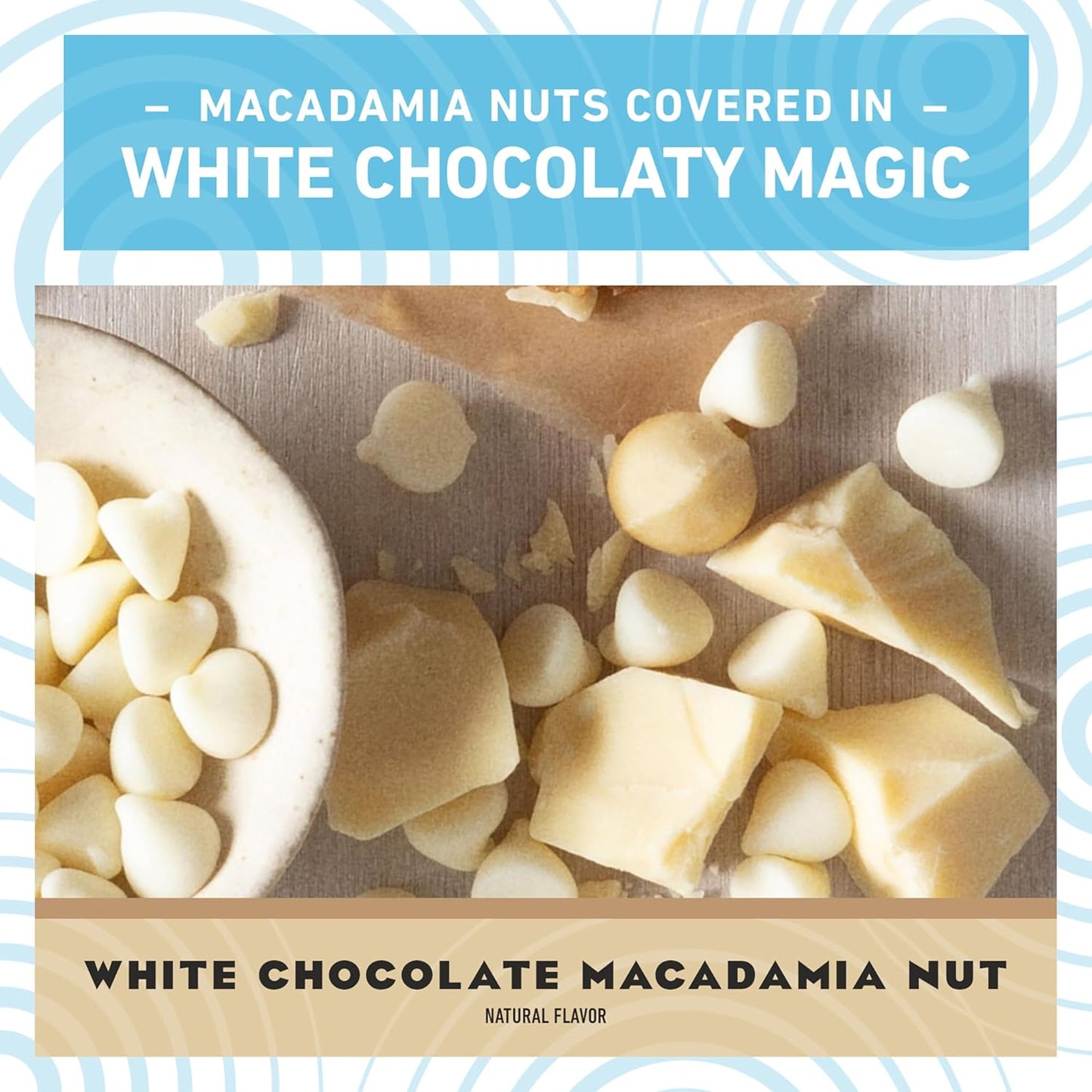 Organic White Chocolate Macadamia Nut CLIF BAR Energy Bars - Full Size and Mini - Non-GMO - Plant Based - 20 Count