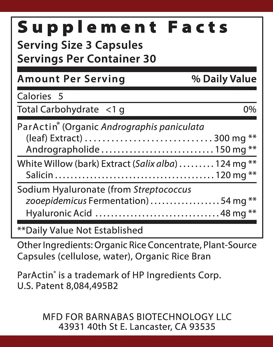Organic Whole Food Joint & Disc Supplement for Flexibility & Pain Relief, Non-GMO, Vegan, Made in USA, Muscle Recovery Support