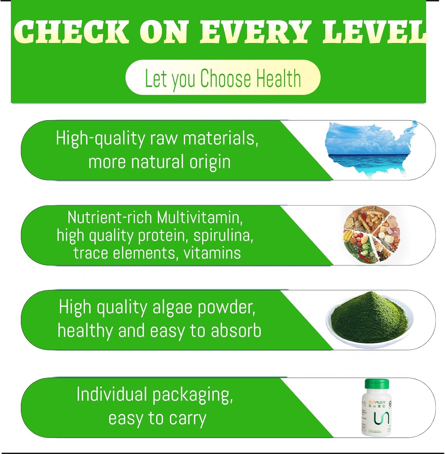 Organic Women's Probiotic Supplements with Spirulina for Digestion, Muscle Function, and Immune Support