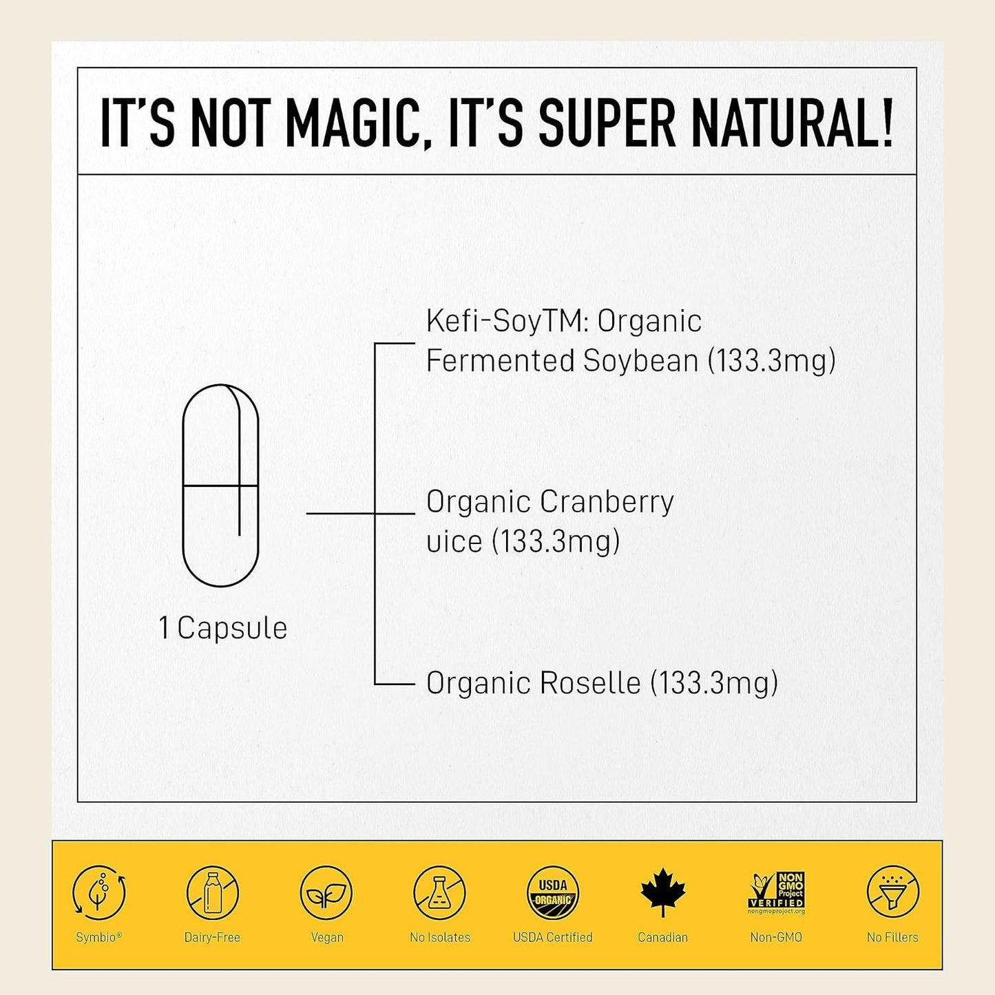 Organic Women's UT Balance Probiotic by Living Alchemy - 60 Capsules