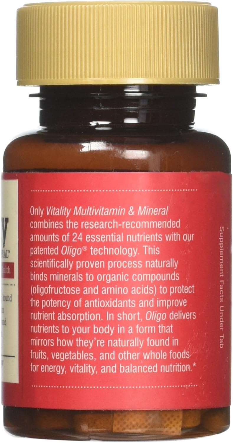 Organically Bound Melaleuca Multivitamin & Mineral Supplement for Women with Oligo - 60 Tablets, Supports Energy & Overall Health