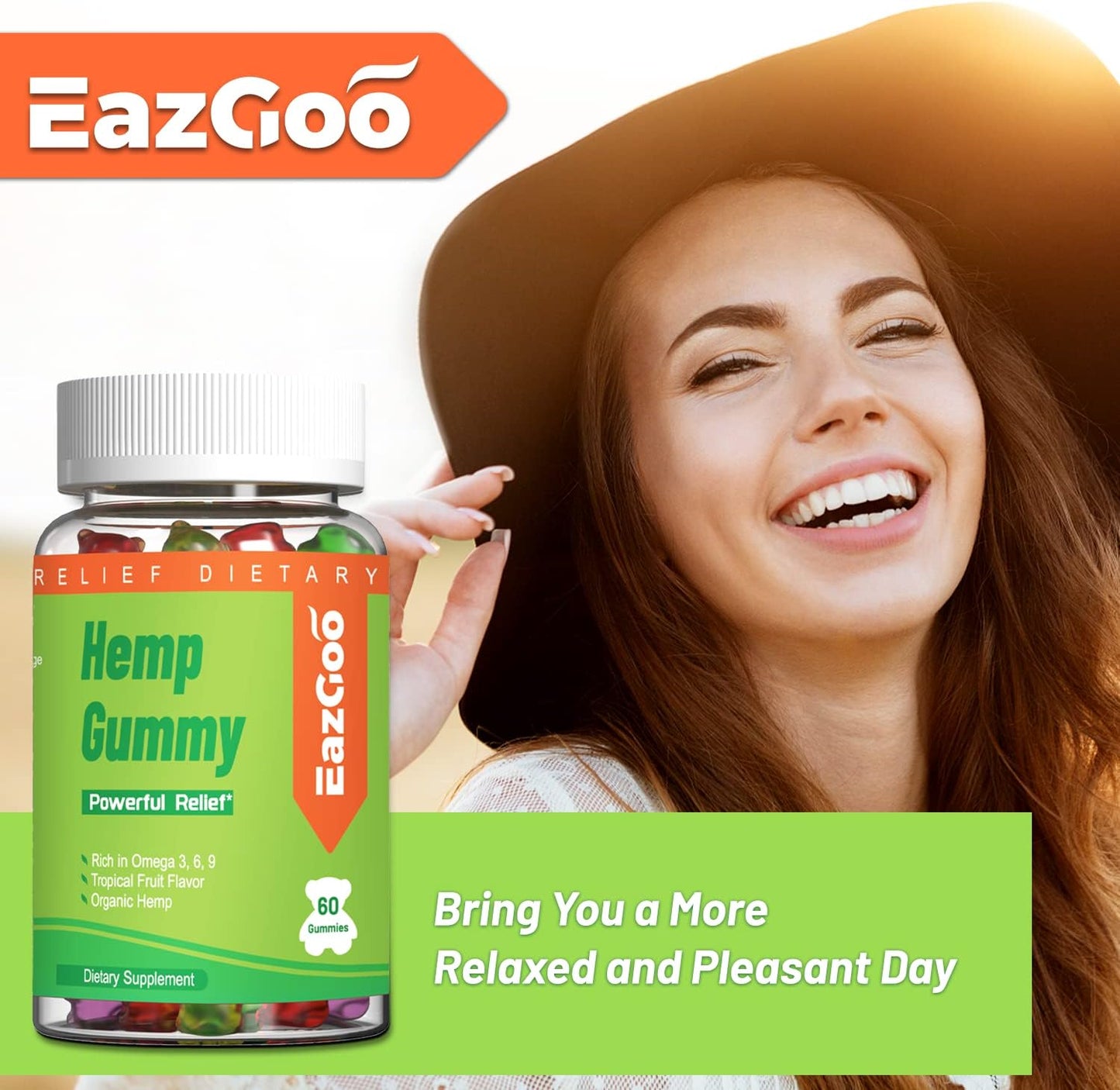 Organicmetabolism boosterGummies 2,000,000 XXL Strength - Vegan Fruity Edibles withmetabolism boosterOil - Low Sugar, Non-GMO - 180 ct