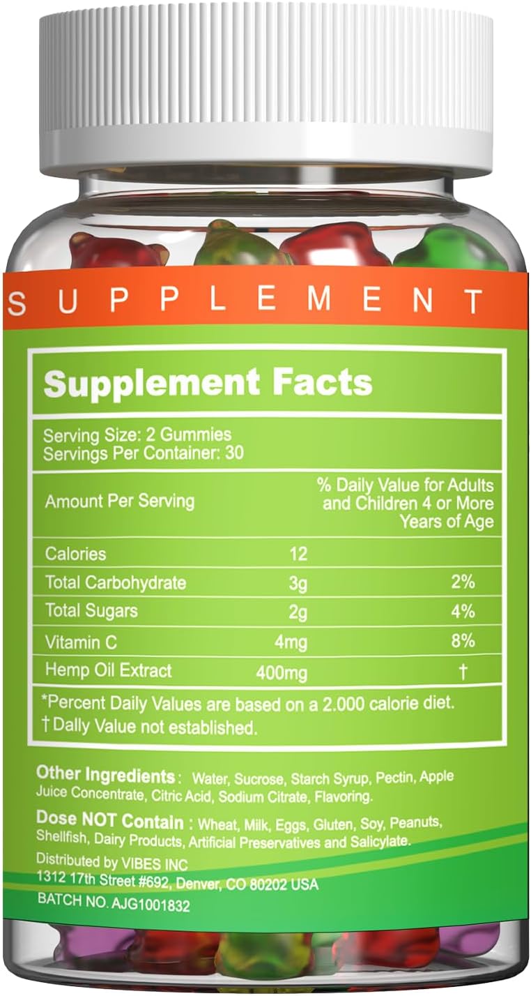 Organicmetabolism boosterGummies 2,000,000 XXL Strength - Vegan Fruity Edibles withmetabolism boosterOil - Low Sugar, Non-GMO - 180 ct