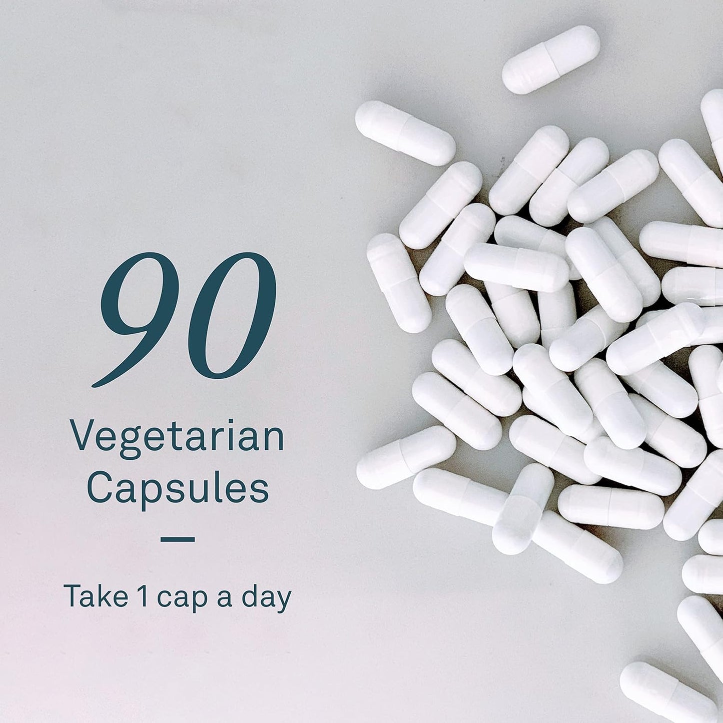 Organika Hyaluronic Acid and Vitamin C Capsules - Supports Collagen Formation, Joint Health, and Skin Hydration - 90 Capsules