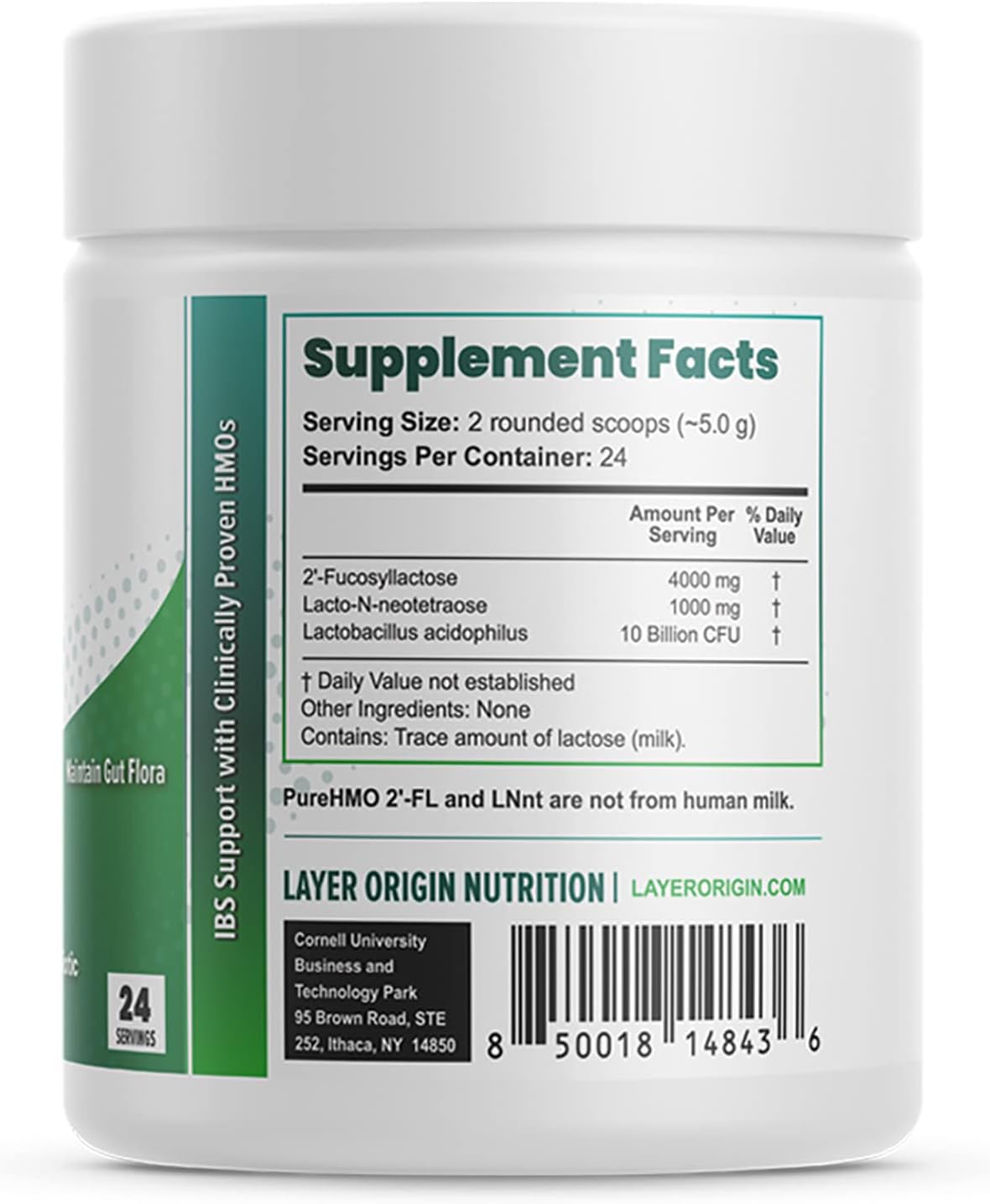 Origin PureHMO IBS Support: Clinical Super Prebiotic + Probiotic for Gut Health & Function