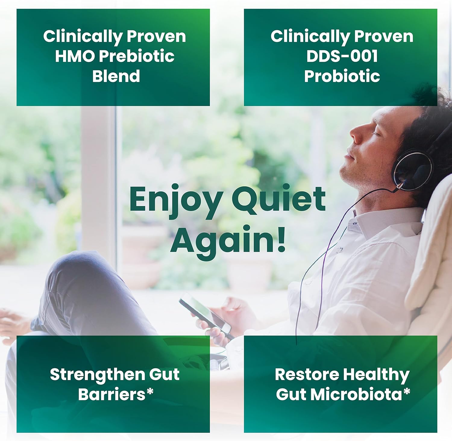Origin PureHMO IBS Support: Clinical Super Prebiotic + Probiotic for Gut Health & Function