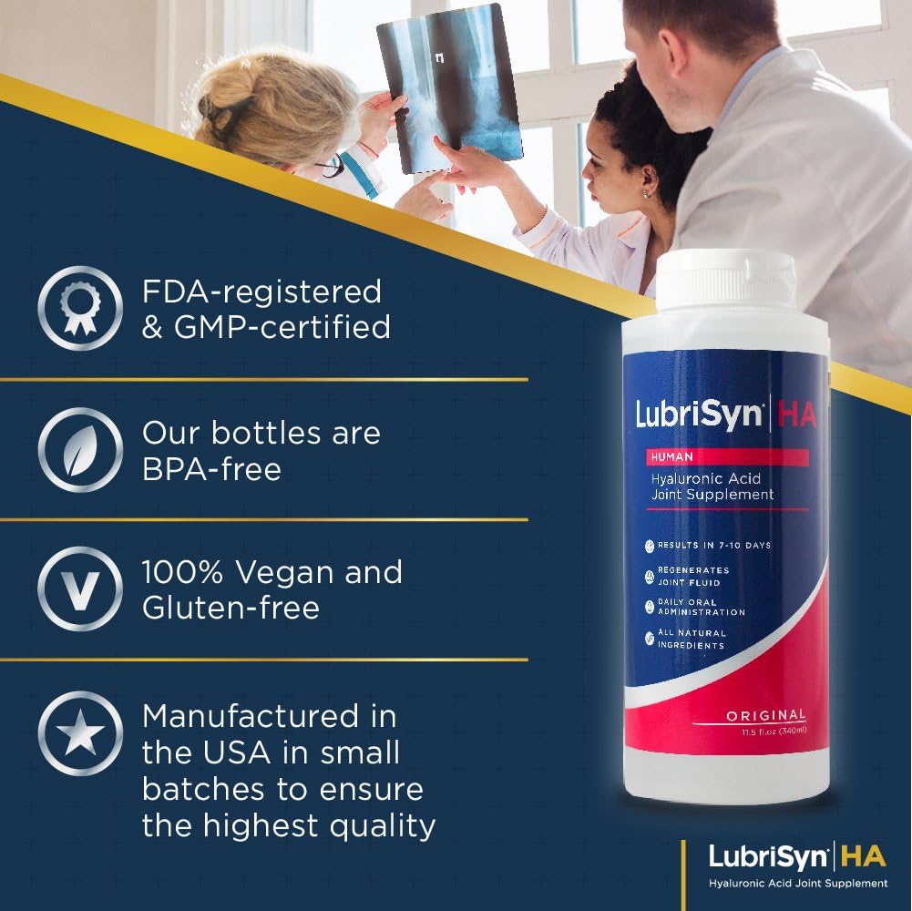 Original Joint Formula for Humans by Lubrisyn - Natural Joint Support Supplement
