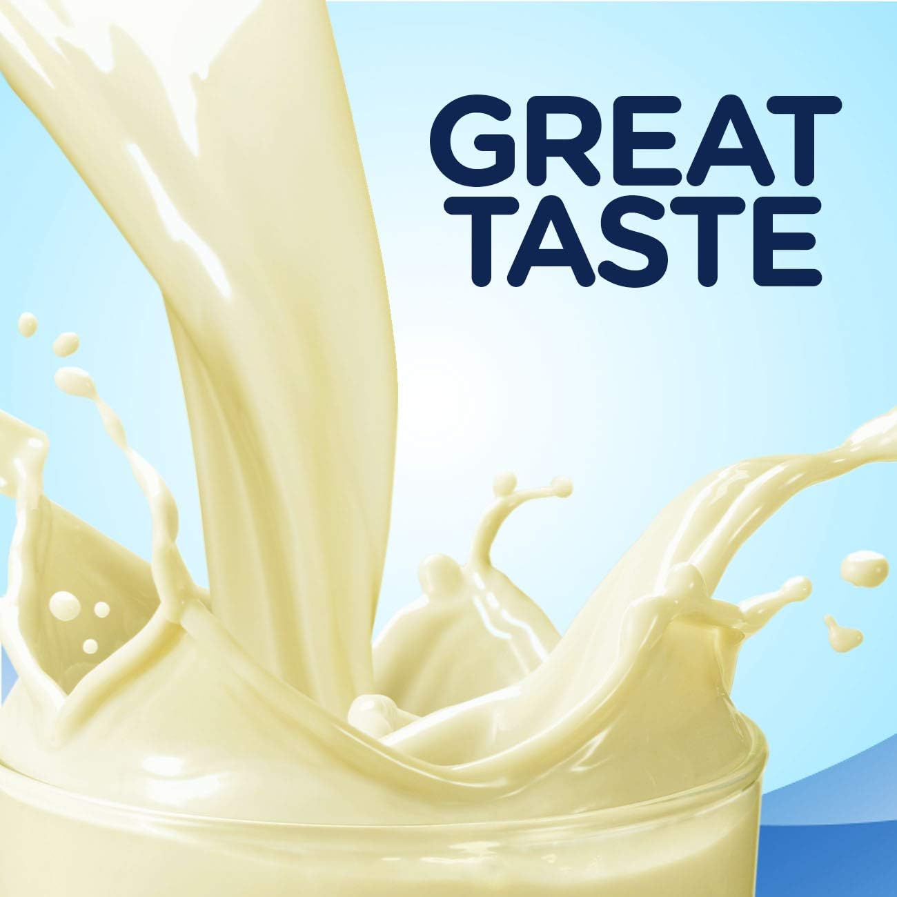 Original Vanilla Nutrition Powder for Meal Replacement - 9g Protein, 14oz (Pack of 3)