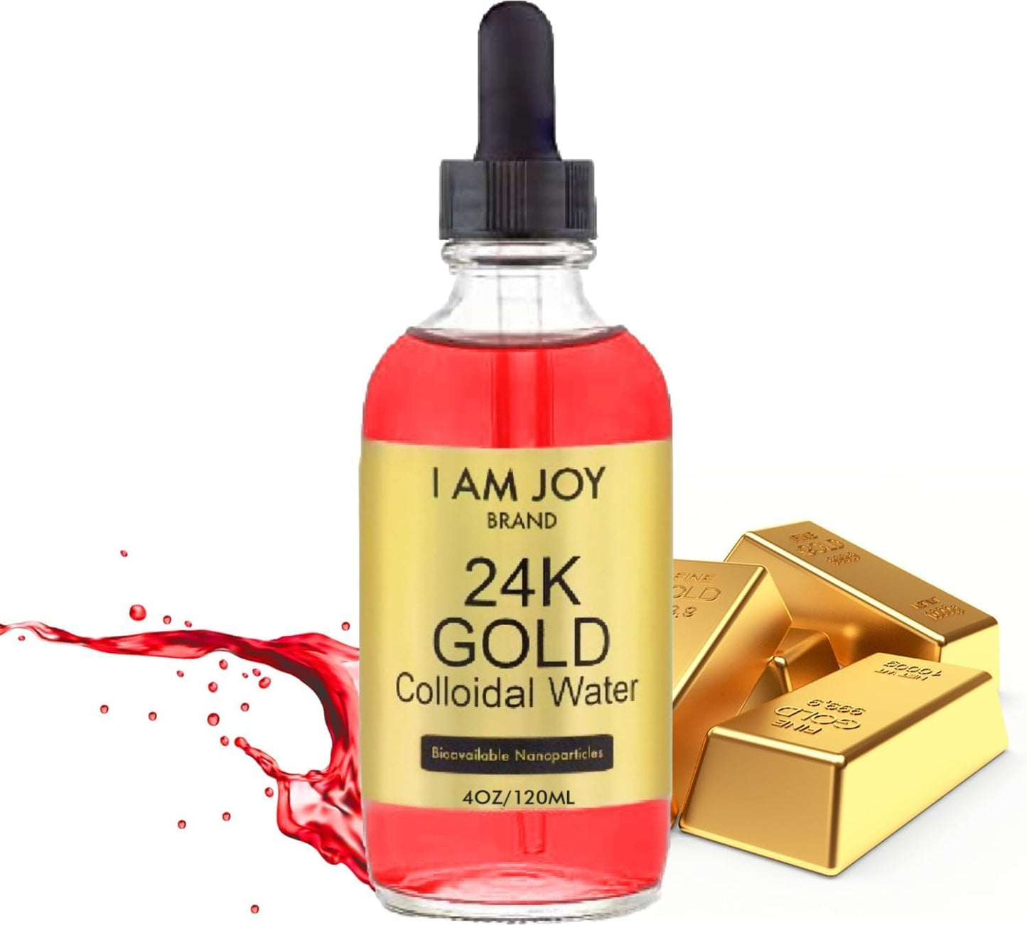 Ormus Infused Colloidal Gold Supplement with Lions Mane for Enhanced Cognitive Function
