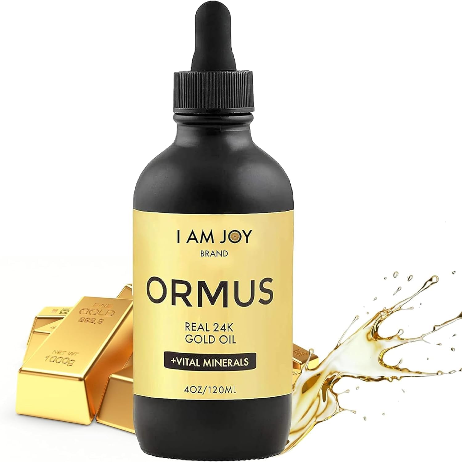 Ormus Oil, Powder, and Capsules Set by I Am Joy Co. - Enhance Your Well-Being with Ormus Supplements