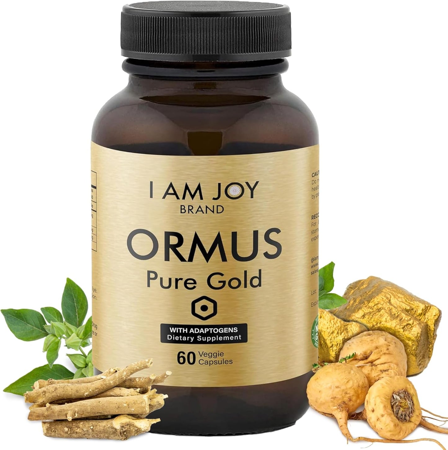 Ormus Oil, Powder, and Capsules Set by I Am Joy Co. - Enhance Your Well-Being with Ormus Supplements