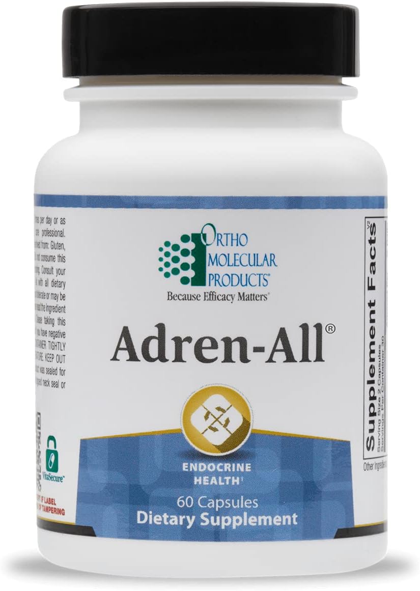 Ortho Molecular Adren-All 60ct - Support for Adrenal Health and Stress Response