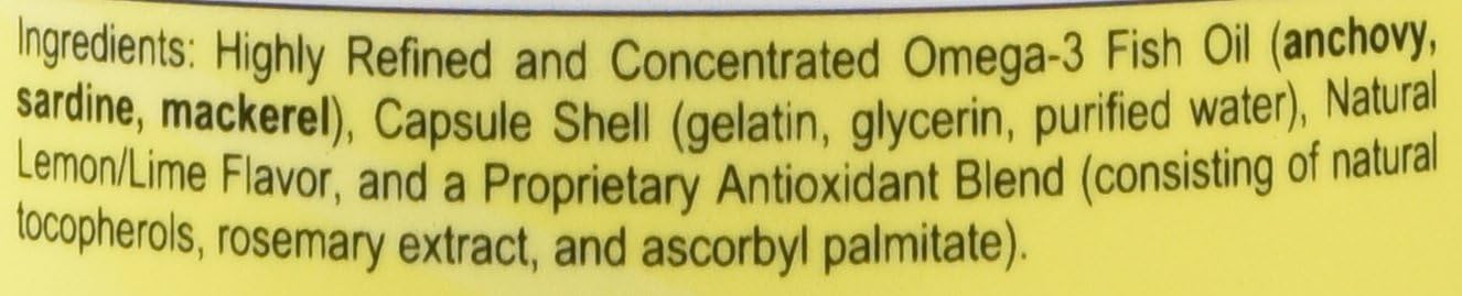 Ortho Molecular Products Orthomega Fish Oil Capsules - 950mg, 60 Count
