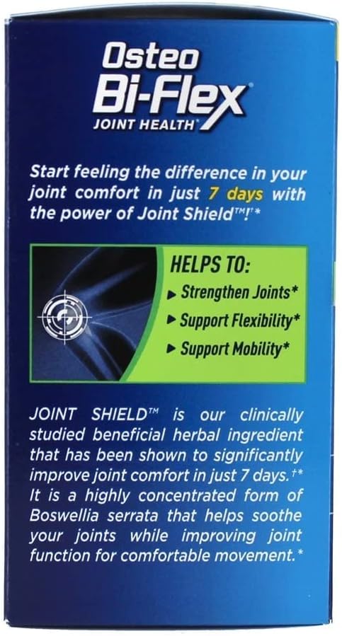 Osteo Bi-Flex One Per Day Glucosamine Joint Shield Supplement, 60 Count (Pack of 2) - Joint Strength Support