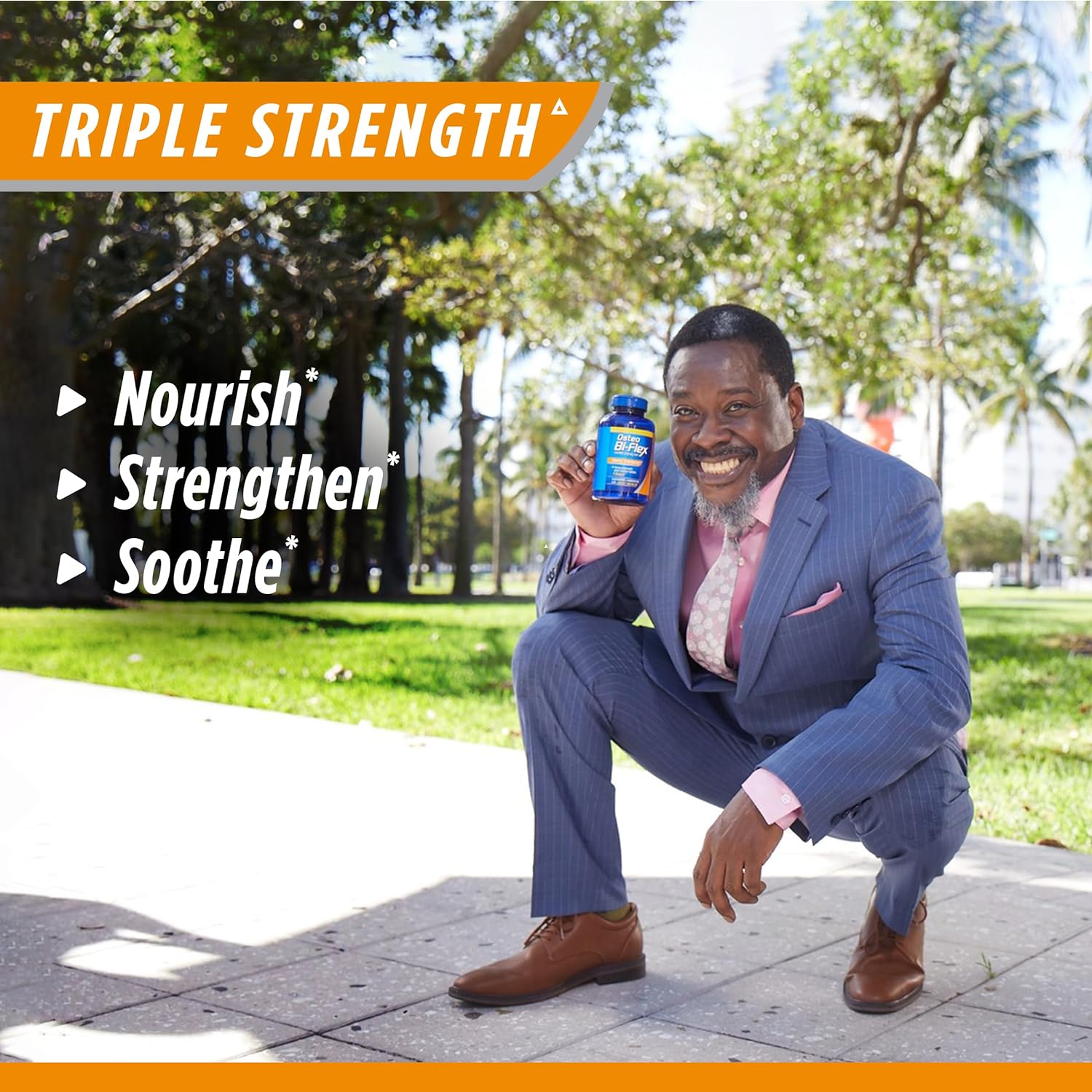 Osteo Bi-Flex Triple Strength Glucosamine Chondroitin Joint Health Supplement - 40 Coated Tablets