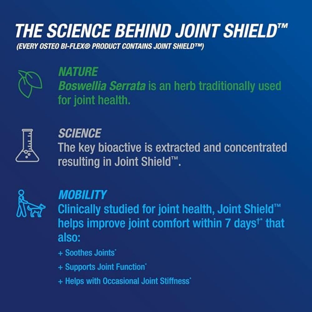 Osteo Bi-Flex Triple Strength Glucosamine Chondroitin Joint Health Supplement - 40 Coated Tablets