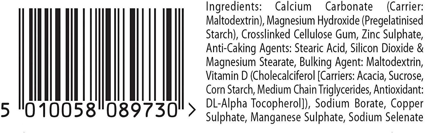 Osteocare 30 Tablets for Bone Health and Strength, Calcium and Vitamin D Supplement