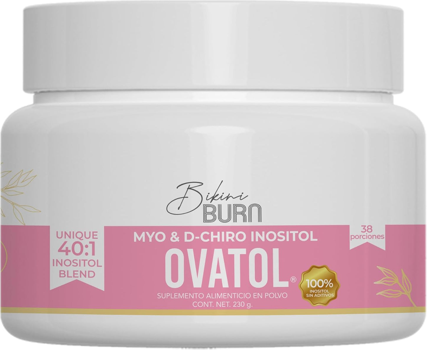 Ovatol Inositol Bikini Burn Kit with Flax Seed Oil - 2-Pack for Weight Loss and Metabolism Boost