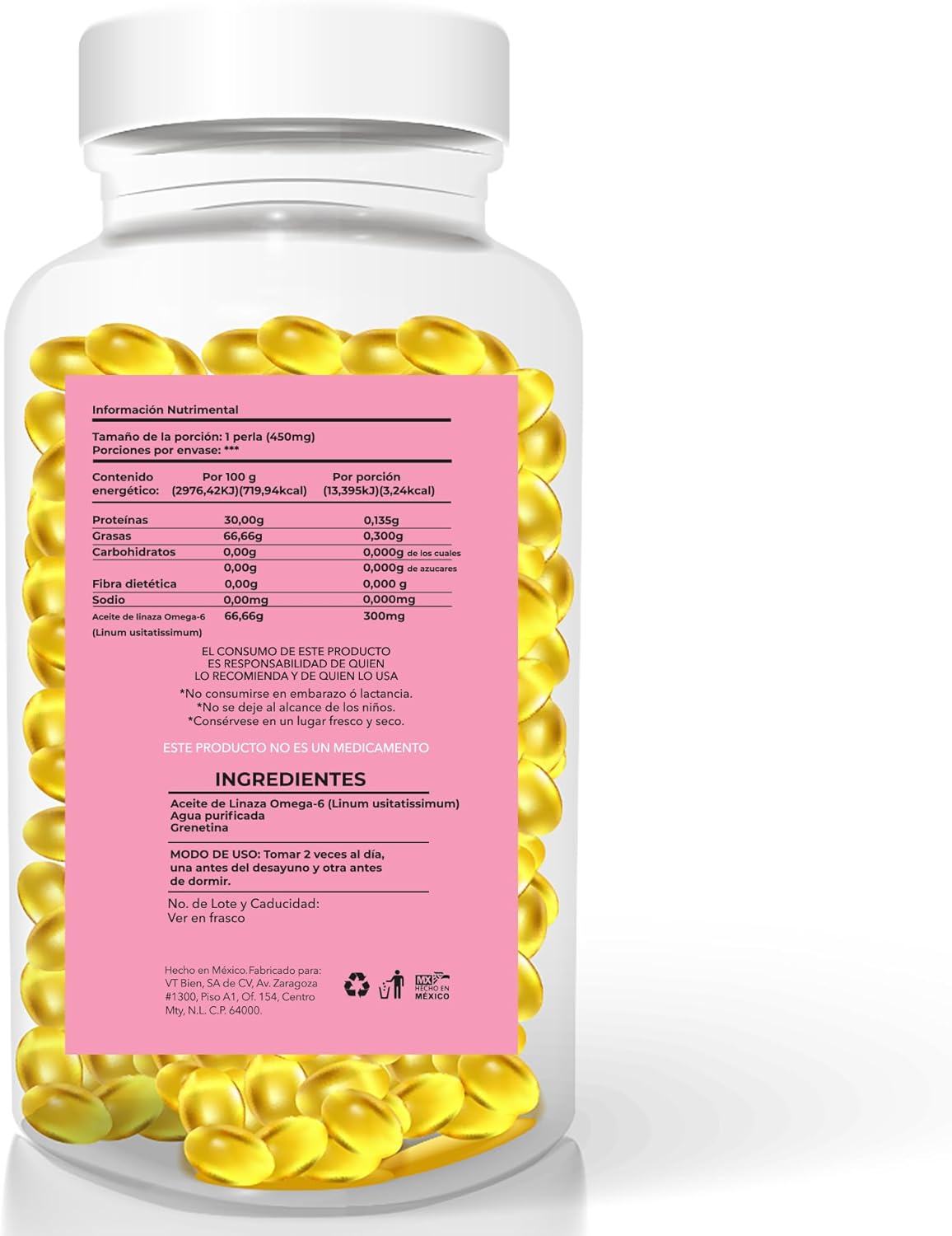 Ovatol Inositol Bikini Burn Kit with Flax Seed Oil - 2-Pack for Weight Loss and Metabolism Boost