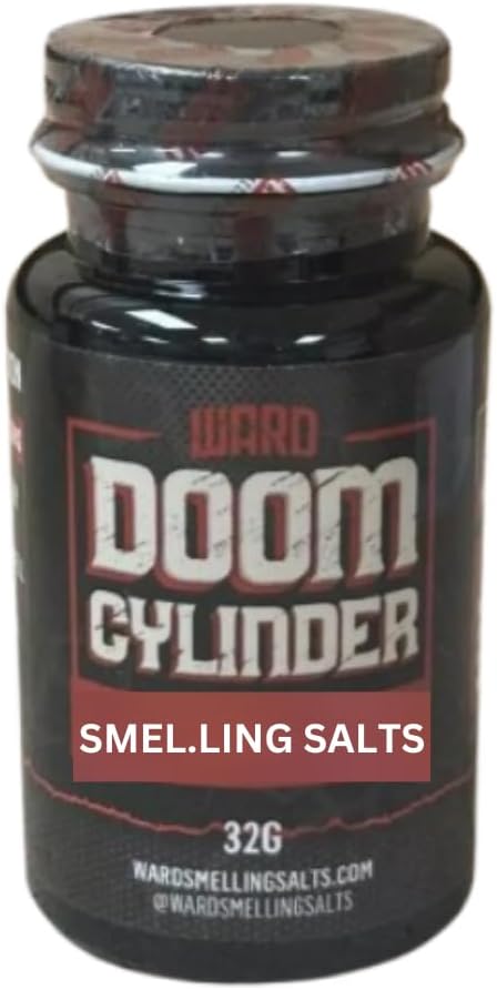 Pack of 1 Ward Doom Cylinder Smelling Salts for Enhanced Athletic Performance