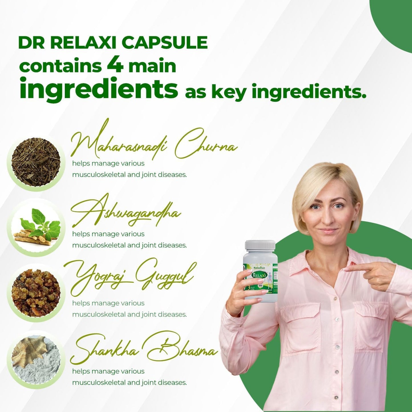 Pack of 2 Dr.Relaxi SUP Capsules for Men and Women - All-Natural Stress Relief Formula