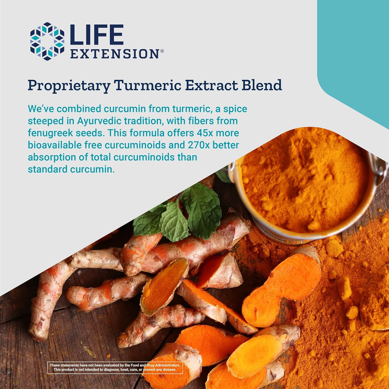 Pack of 2 Life Extension Curcumin Elite Turmeric Extract Capsules for Enhanced Longevity