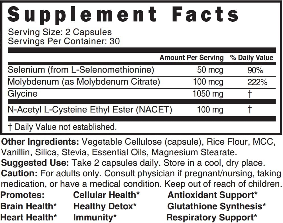 Pack of 2 Neuro NAC Supplement - Boost Glutathione 10x More - 20x More Bioavailable Than NAC 600mg - 120 Capsules