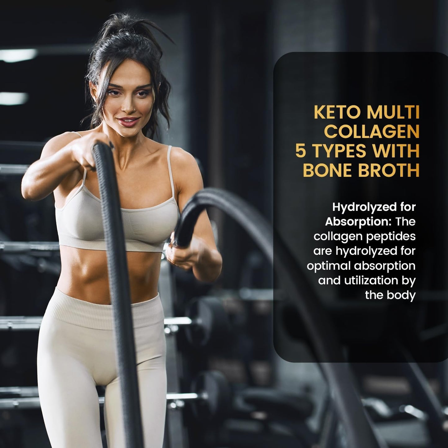 Pack of 2 Peacock Max Keto Multi Collagen Peptides 16.2 oz - Unflavored Bone Broth Protein Powder with MCT Oil for Joint, Skin, Hair & Gut Health