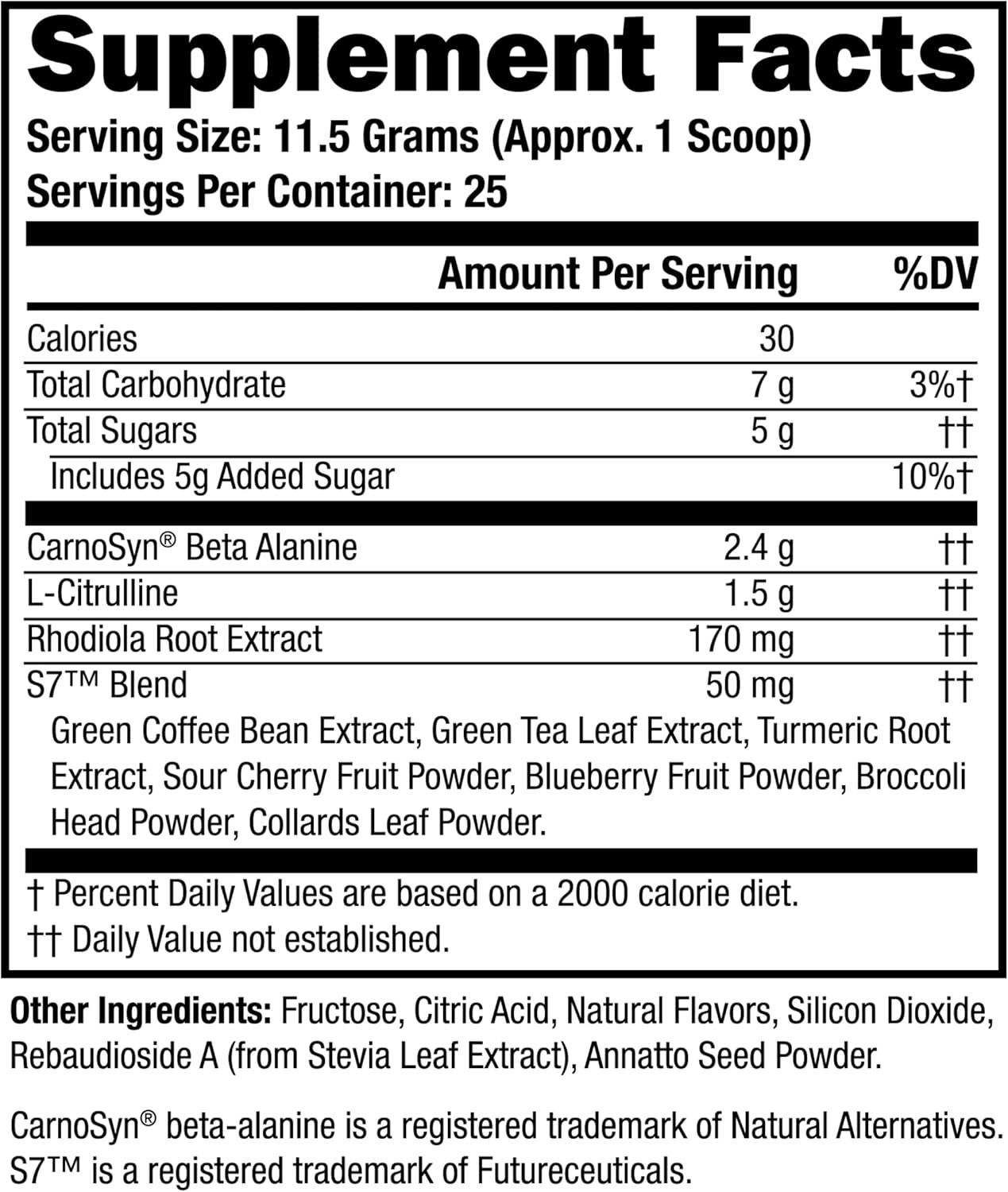 Pack of 2 Twinlab Sport Pre-Workout Strawberry 10 Oz - 25 Servings