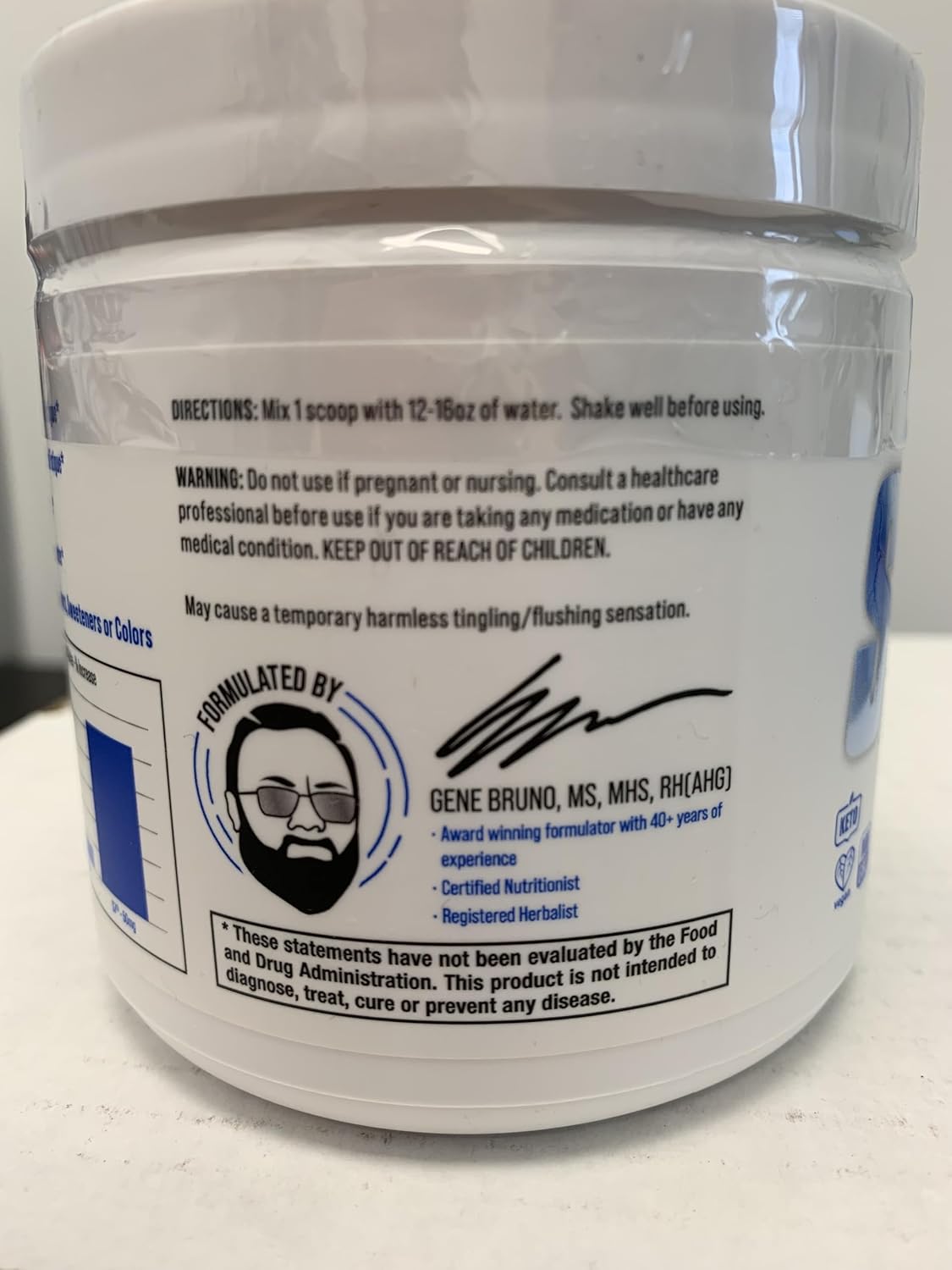 Pack of 2 Twinlab Sport Pre-Workout Strawberry 10 Oz - 25 Servings