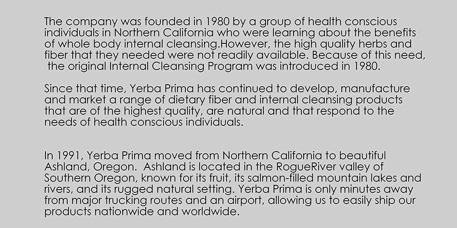 Pack of 2 Yerba Prima Psyllium Whole Husks Colon Cleanser 12 oz - All Natural Dietary Fiber, Premium Psyllium, Non-GMO, Gluten-Free - Made in USA