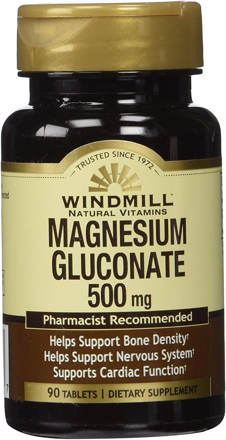 Pack of 270 Windmill Magnesium Gluconate 500 mg Tablets