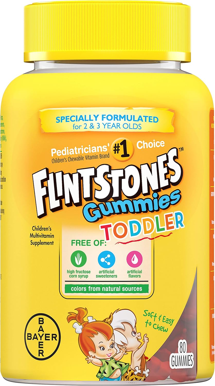 Pack of 6 Flintstones Children's Complete Multivitamin Gummies, 70 ct per Pack