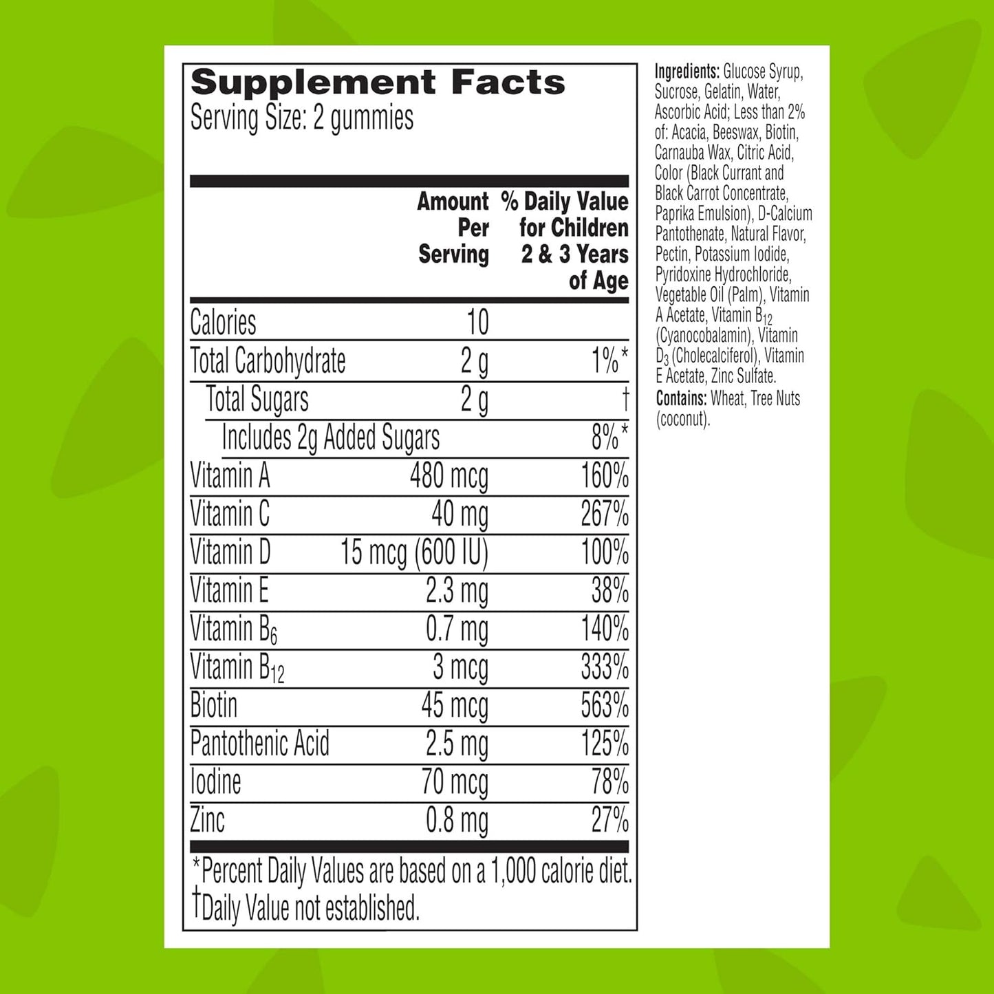 Pack of 6 Flintstones Children's Complete Multivitamin Gummies, 70 ct per Pack
