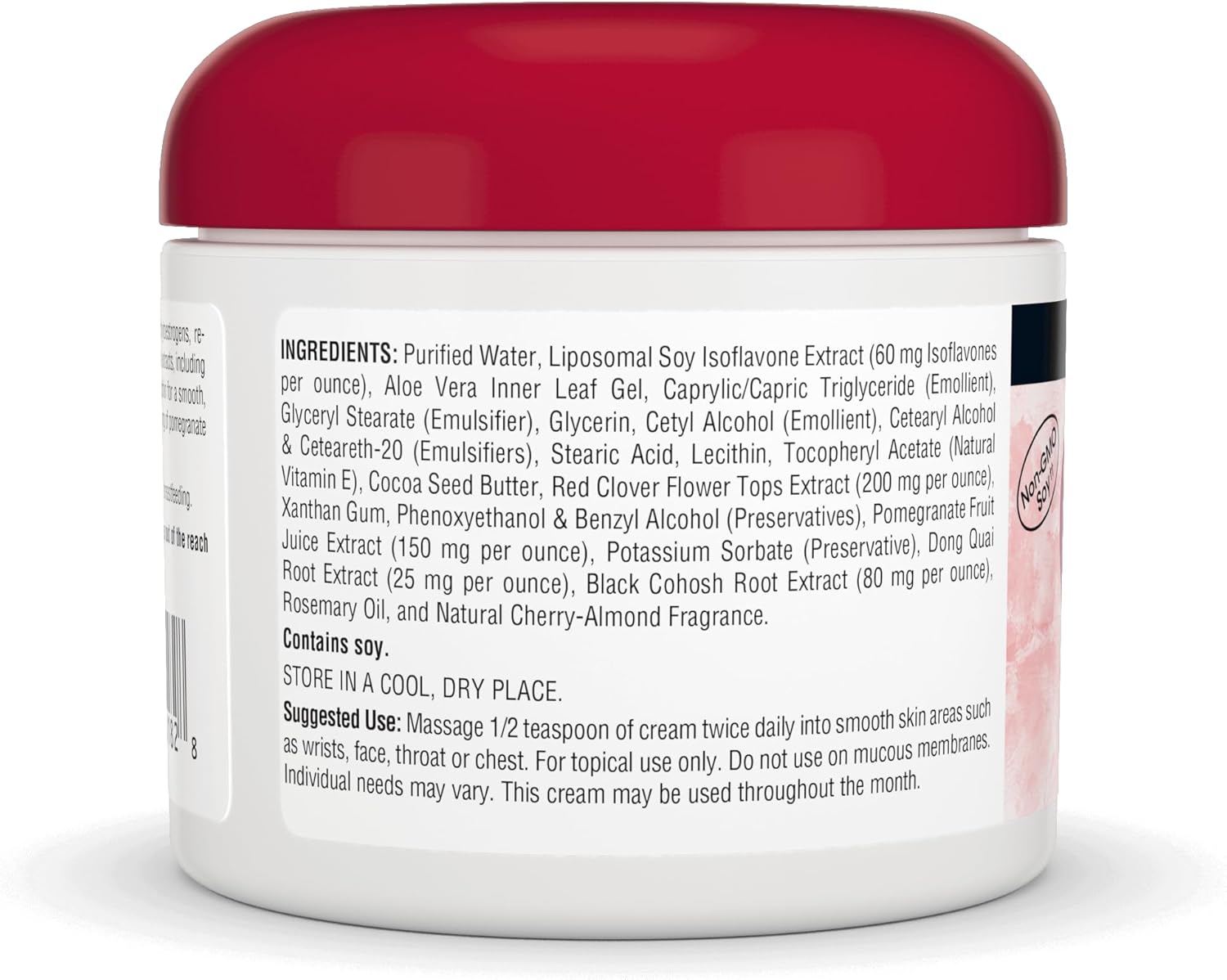 Paraben-Free Source Naturals Phyto-Estrogen Cream - 4 oz Cream for Hormonal Balance