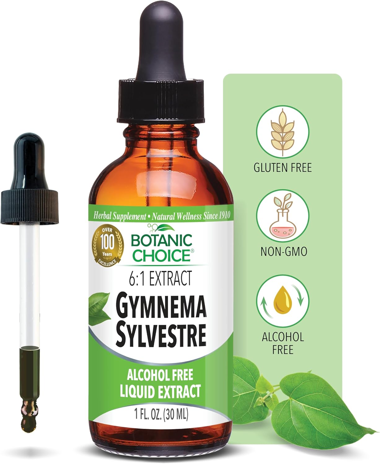 Passion Flower, Rosemary Leaf, & Gymnema Sylvestre Extracts Bundle for Daily Wellness - Sleep, Immune Support, Focus - 1 fl. Oz. Each