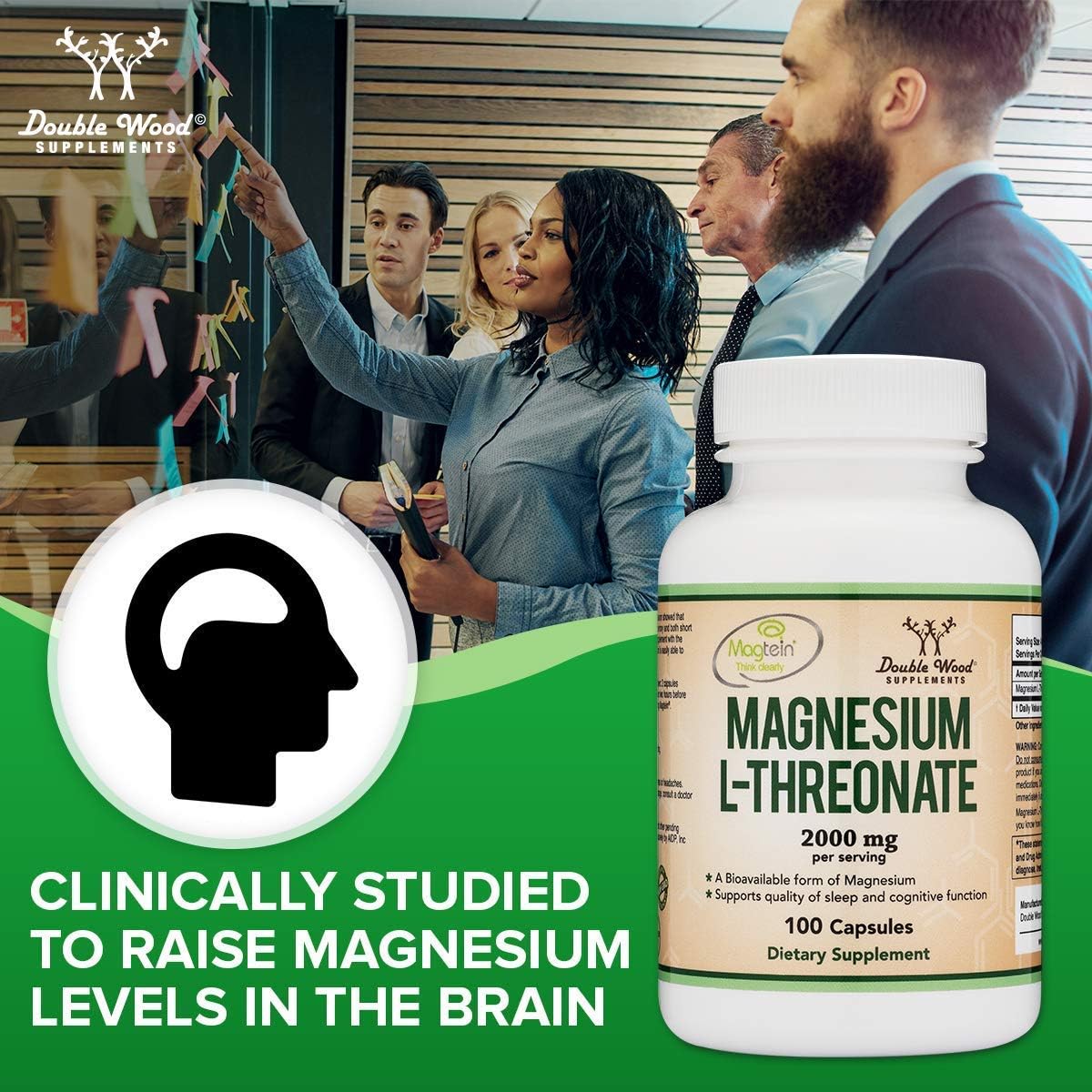 Patented Magnesium L-Threonate and Citrus Bergamot Bundle for Cognitive Function and Overall Health